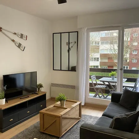 Cabourg Appartement En Residence Calme Et Cosi Exterior photo